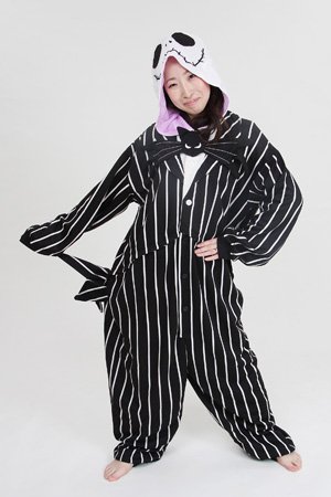 Slightly Silly Dark and Gothic Kigurumi Pajamas Goth Shopaholic