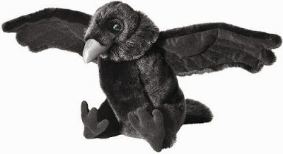 stuffed raven plush