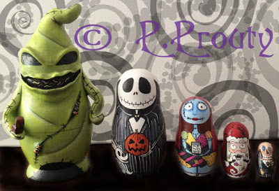 Addams family nesting dolls online